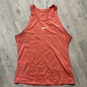 Nike Dri fit workout top . Peach color size small